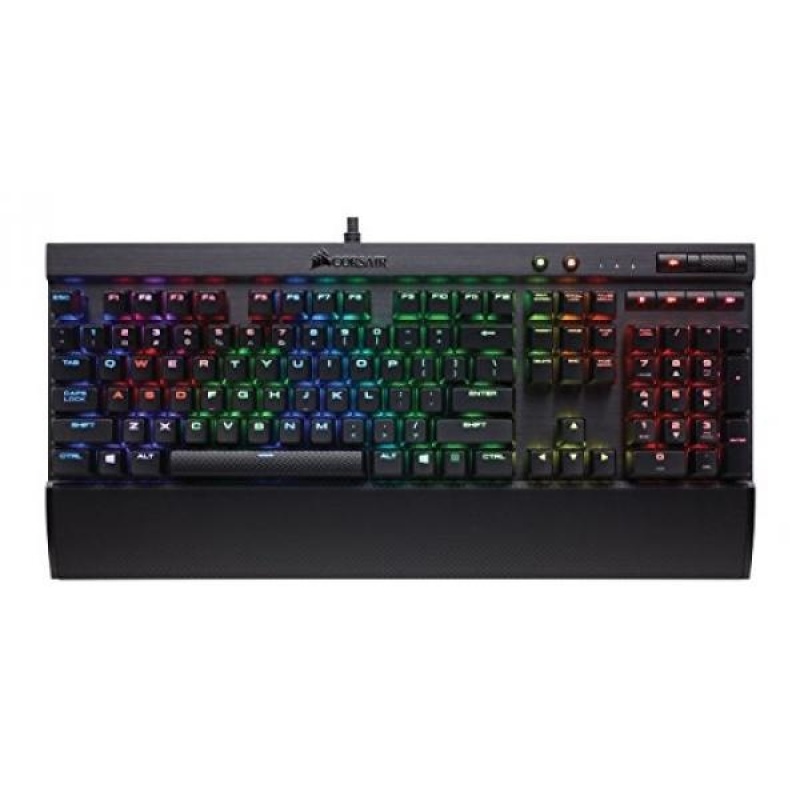 GPL/ Corsair Gaming KUX RGB Mechanical Keyboard, Backlit RGB LED, Cherry MX RGB Brown/ship from USA - intl Singapore