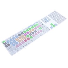 Photoshop PS Hotkeys Silicone Keyboard Cover for Apple iMac G6 Numeric Keypad