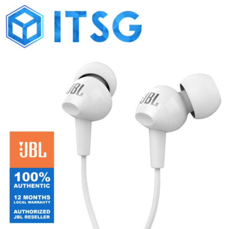 JBL C100SI (White) / Sound / Game / Music / Earphone / Audio / Headset Singapore