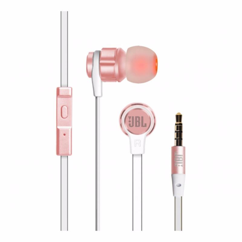 JBL PUREBASS T180A Stereo In-Ear Headphones (Rose Gold) Singapore