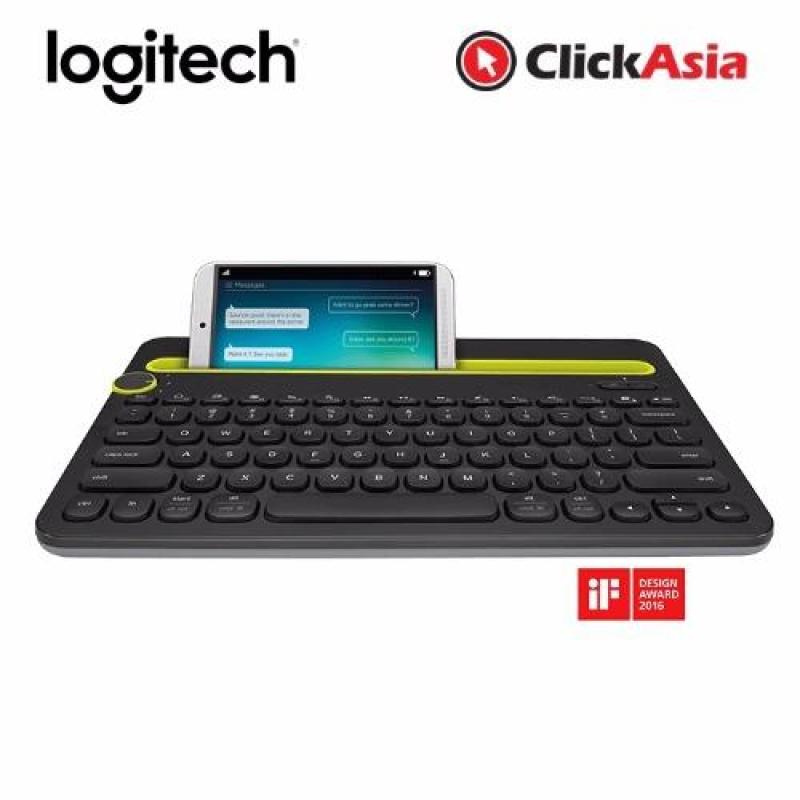 Logitech K480 Bluetooth Wireless Multi Device keyboard - Black (920-006380) Singapore