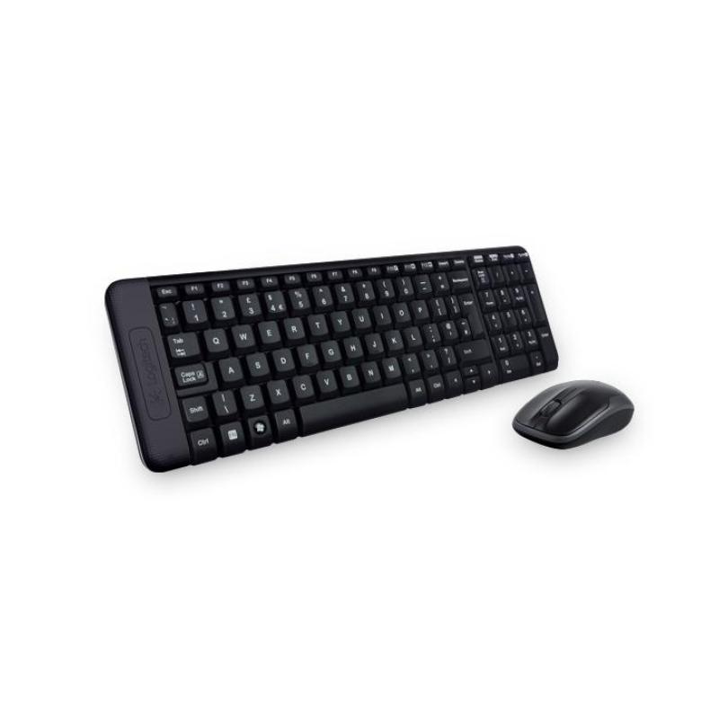 Logitech MK220 Wireless Keyboard Mouse (Black) Singapore