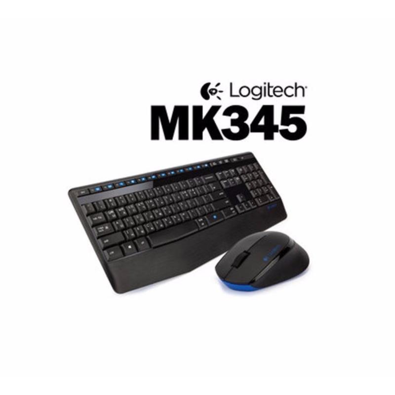 Logitech MK345 Wireless Keyboard Mouse (Black) Singapore