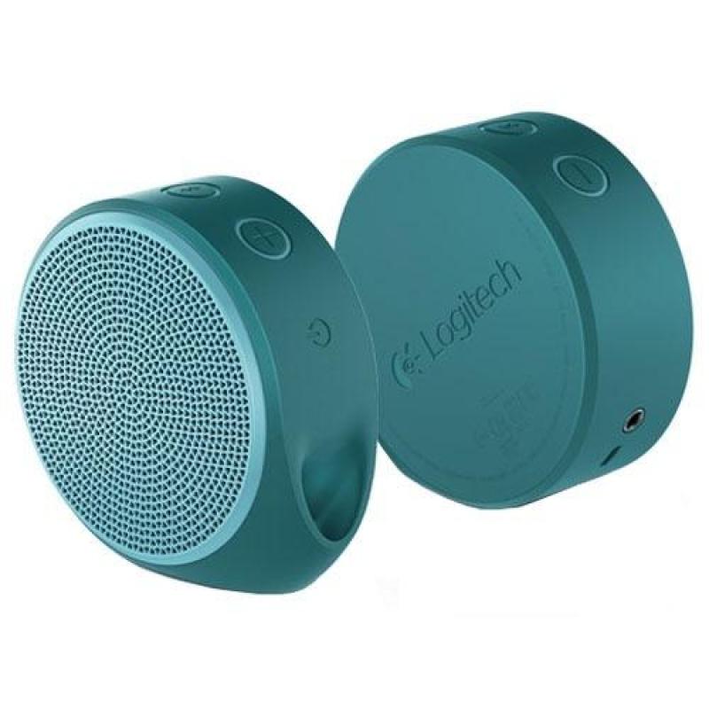 Logitech X100 Wireless Speaker Black Housing with Grey Grill Singapore