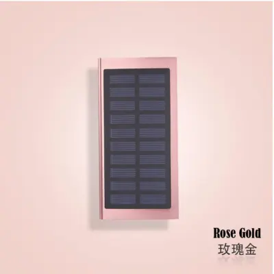 Mobile Solar Power Bank 50000 mAh (Rose Gold)