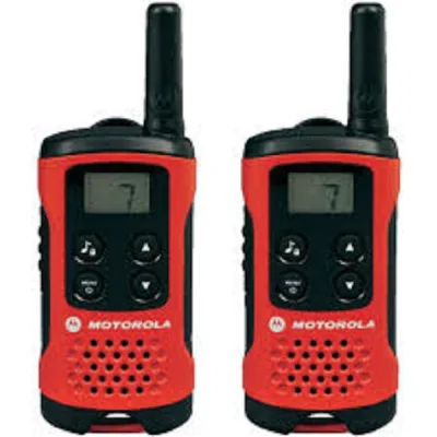Motorola TLKR T40 2 Way Walkie Talkie (Red) (Export Sets)