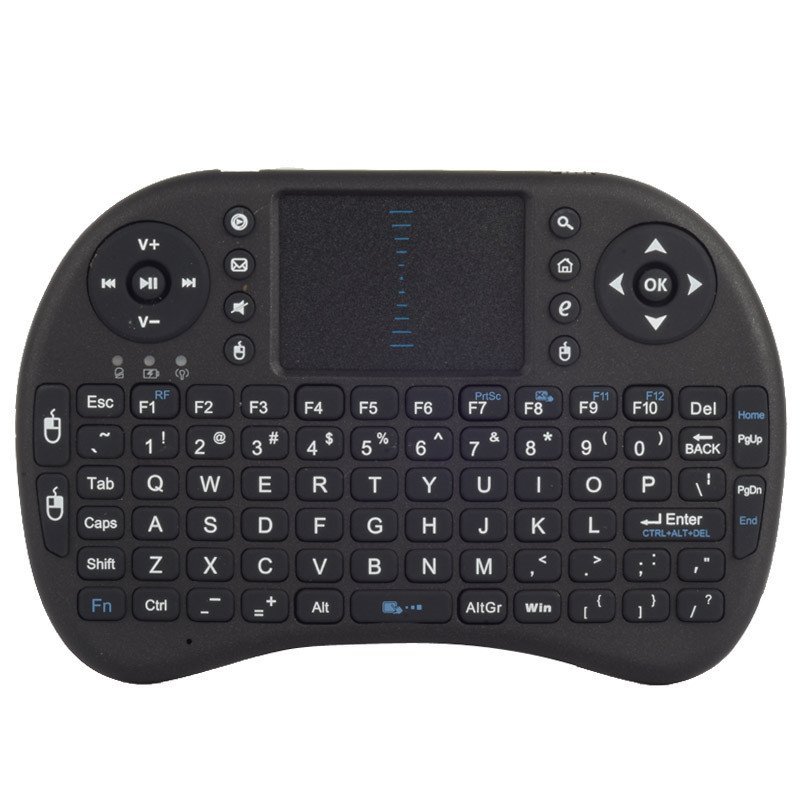 Multifunctional Remote Control Touchpad 2.4G Wireless Keyboard Handhold USB Mini Keyboard For TV BOX PS3 XBOX 360 PC - intl