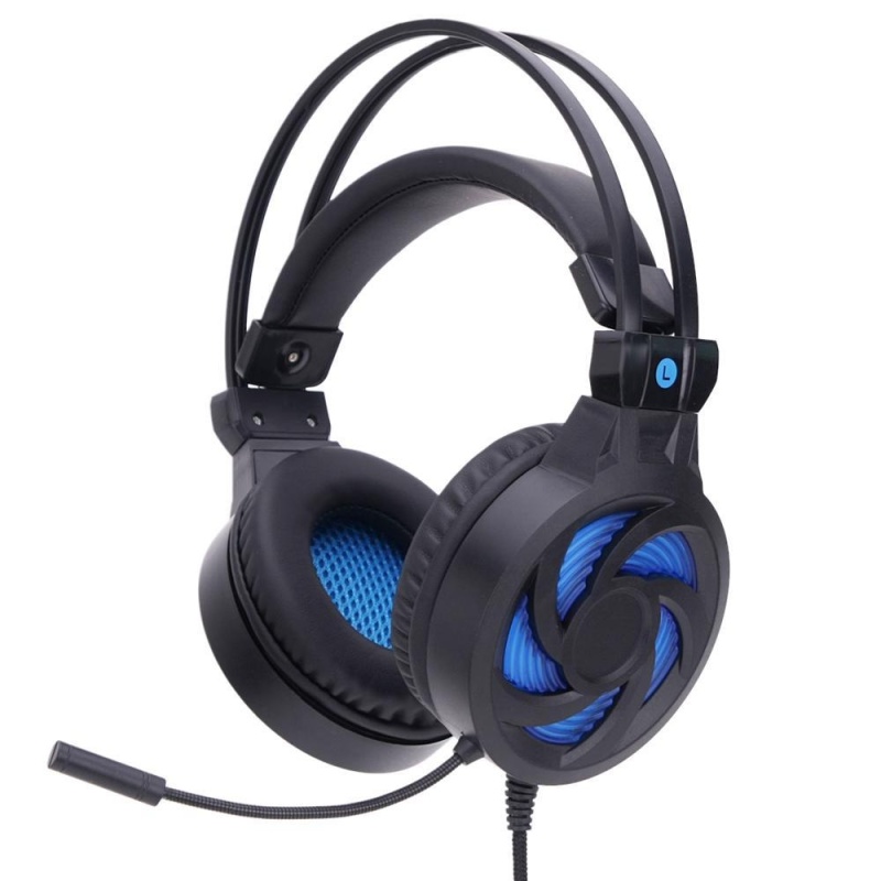 niceEshop Gaming Headset, Soyto PC Gaming Over Ear Headphone Stereo Headset Noise Isolating With Microphone For PC /Laptop/ Cellphone (Without Backlight) - intl Singapore