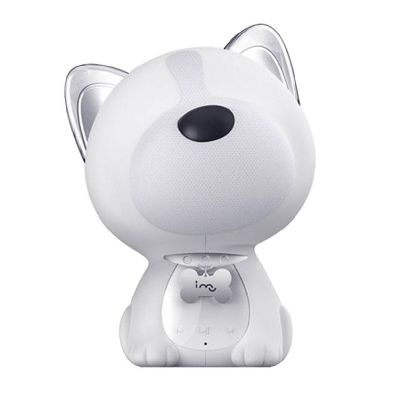 niceEshop I-Mu/ Huanxiang The Chinese Zodiac Puppy Wireless Bluetooth Speaker Creative Notebook USB Subwoofer Audio Desktop Computer Creative Gift Singapore