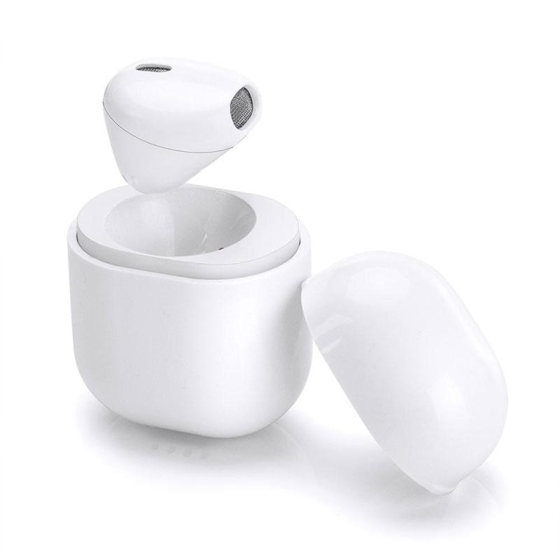 niceEshop IP8 Mini Bluetooth Stereo Unilateral HF headset With Charging Box Light And Small Gift Music Earphones Singapore