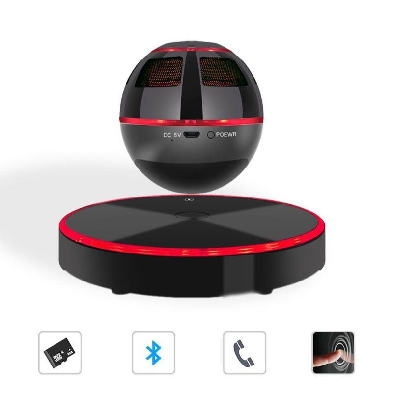 niceEshop Levitating Bluetooth Speaker, Portable Floating Maglev Wireless Speaker With Bluetooth 4.1, 360 Degree Rotation,7 Models (US Plug) - intl Singapore