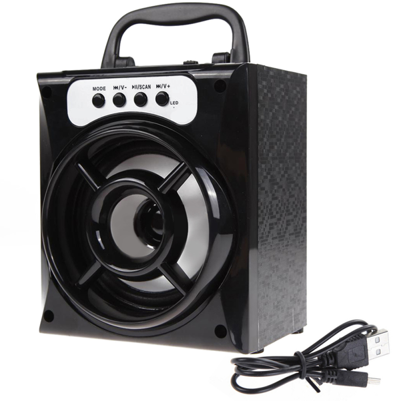 niceEshop Outdoor Bluetooth Speaker Portable Bluetooth Wireless Speaker Super Bass with USB/TF/AUX/FM Radio Singapore