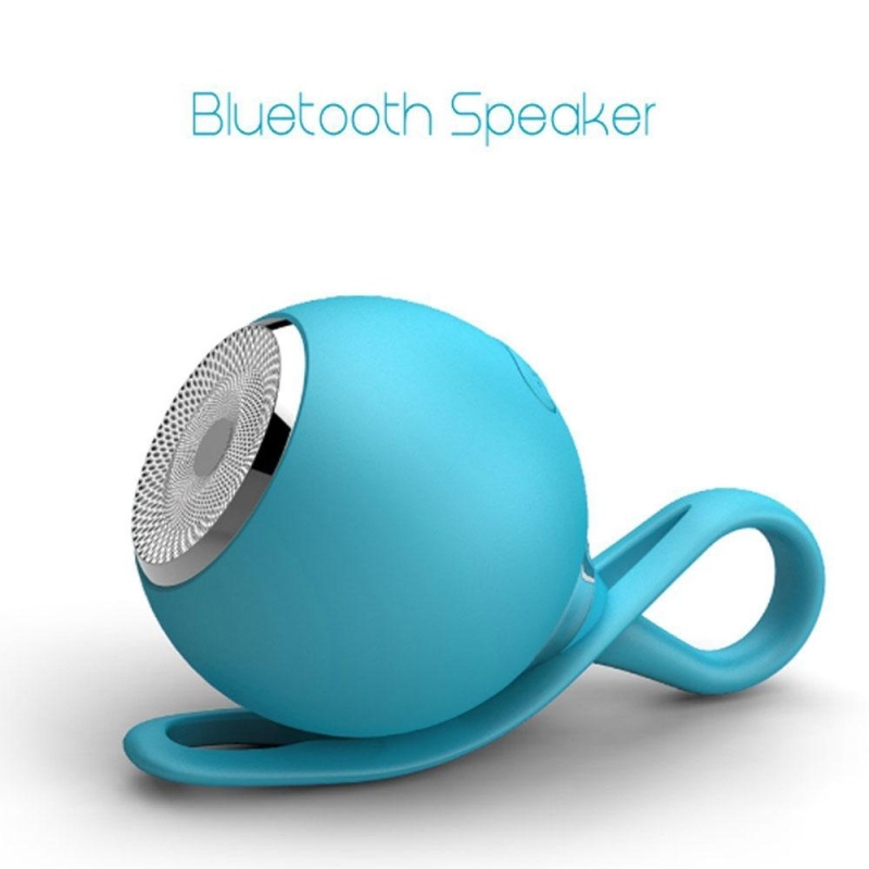 niceEshop Portable Wireless Waterproof Bluetooth Speaker, Outdoor Silicone Mini Sport Speaker (Blue) - intl Singapore