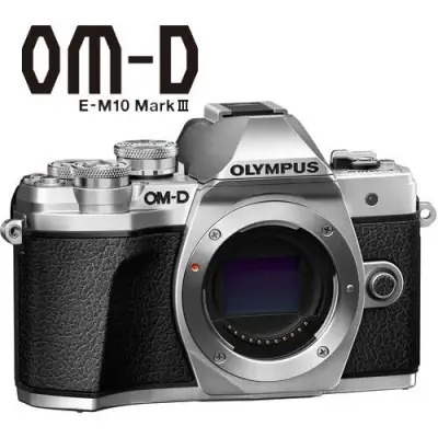 Olympus OM-D E-M10 Mark III Body (Silver)