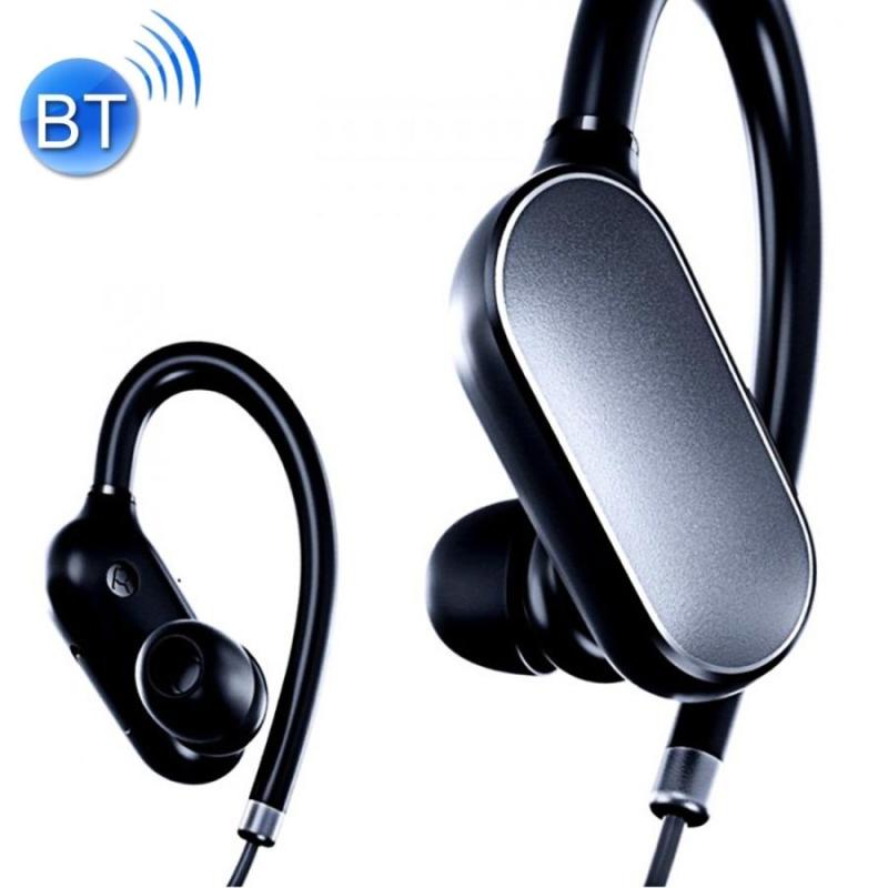 Original Xiaomi Life Wireless Sports Bluetooth 4.1 Wired Control Earbud Earphone for Smart Phones & iPad & Laptop & Notebook(Black) - intl Singapore