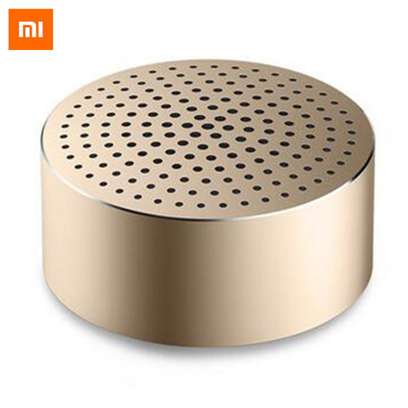 Original Xiaomi Mi Bluetooth V4.0 Portable Speaker - Champagne Gold - intl Singapore