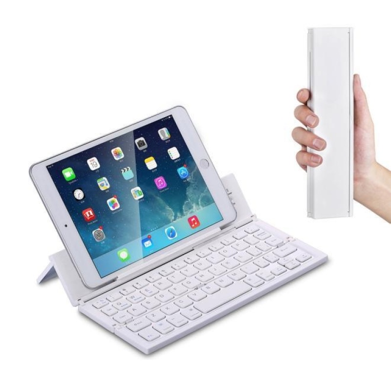 Portable Mini Wireless Foldable Bluetooth Keyboard For Windows Android IOS PC Singapore