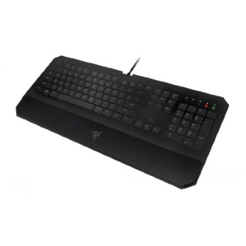 Razer DeathStalker Essential Gaming Keyboard - Ergonomic Gaming-Grade Membrane Keyboard With Wrist-Rest - intl Singapore