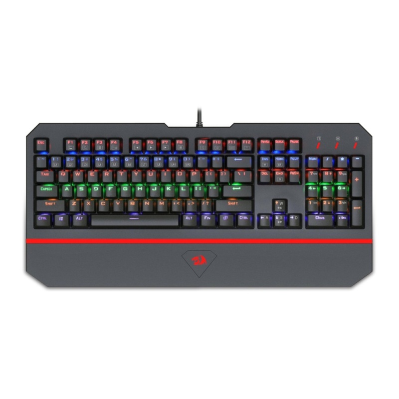 Authentic Redragon K558 ANALA Mechanical Gaming Keyboard (LED Multiple Color Backlit) - intl Singapore