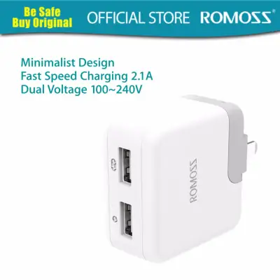 Romoss iCharger 12S Dual Voltage A/C 100~240V Fast Charger