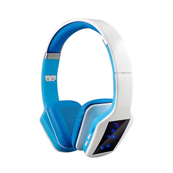 S650 Wireless Bluetooth Headphone 3D Stereo Subwoofer LED Light (White+Blue) Singapore