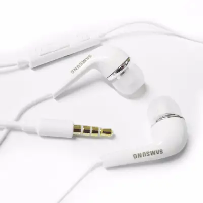 Samsung Wired Earpiece Earphone Headsets With Mic 3.5mm In-Ear Stereo For IPHONE/Samsung/PC/Pad/Laptop/Notebook/Galaxy/Huawei/Xiaomi
