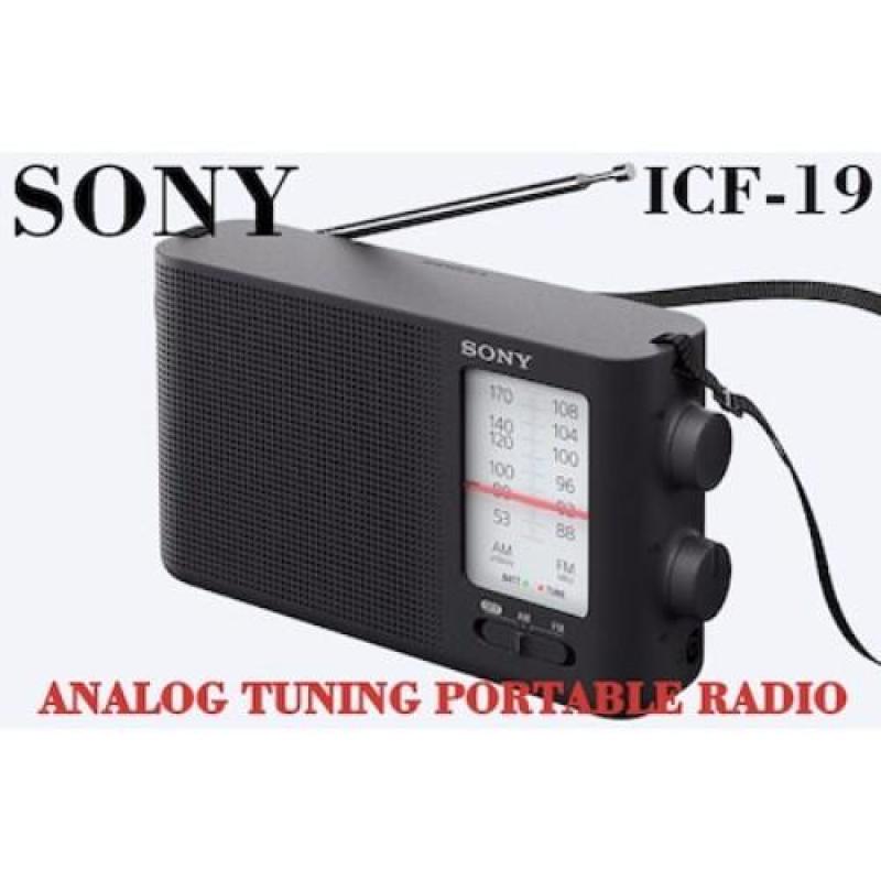 Sony Analog Tuning Portable Radio Icf-19 Singapore