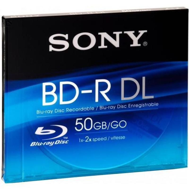 Sony BD-R DL Blu-ray Disc Recordable Dual Layer