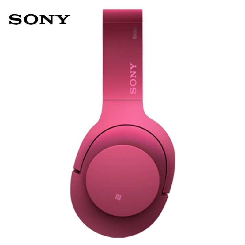 Sony h.ear in Wireless NC Bluetooth headphone MDR-100ABN New Pink color - intl Singapore
