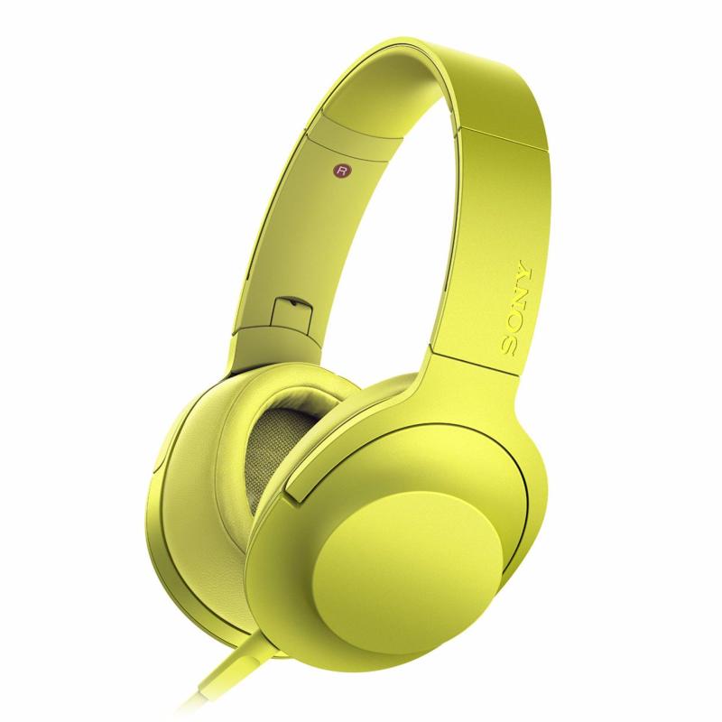 Sony MDR-100AAP On-ear Headphone - Yellow Singapore