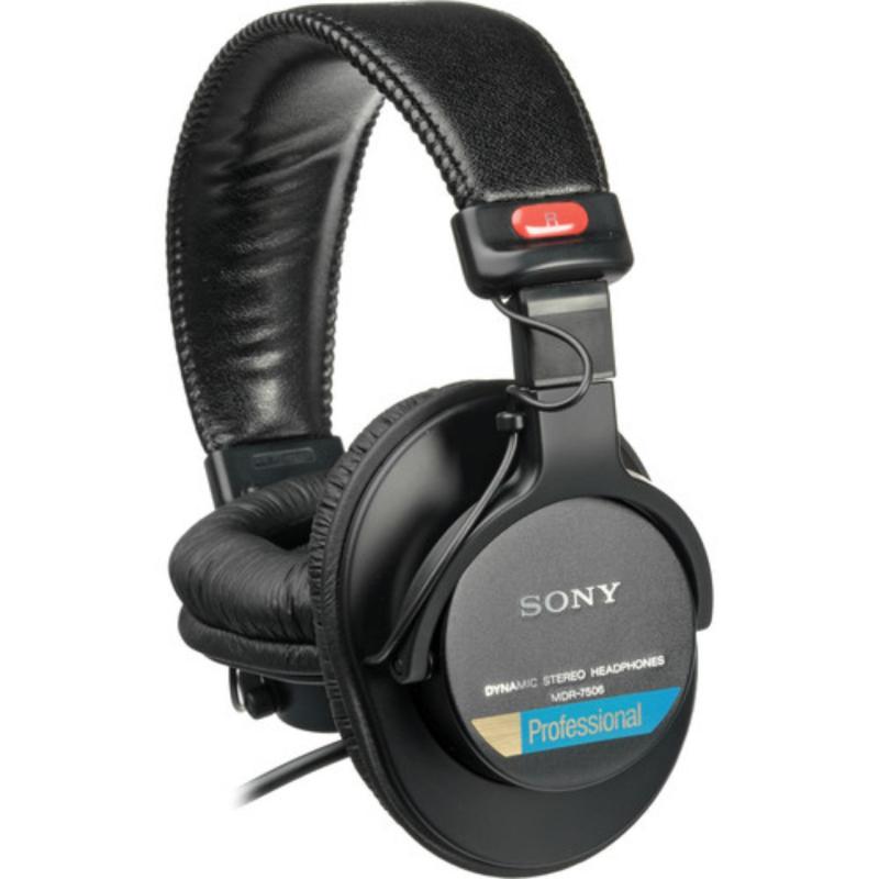 Sony MDR 7506 Dynamic Stereo Over-The-Ear Headphone (Black) MDR7506 Singapore