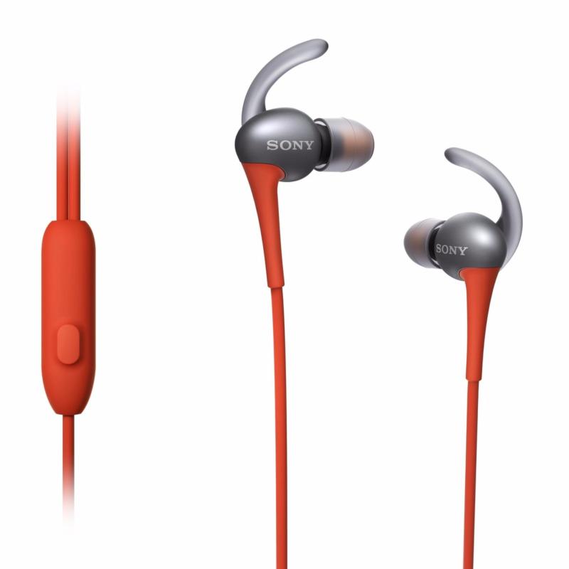 Sony MDR-AS800AP Active Sports Smartphone Headset - Orange (Refurbished, packaging slightly sratched) Singapore