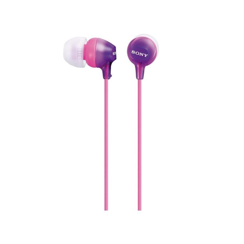 Sony MDR EX15LP - EX Series - headphones - in-ear - (violet) FOR I PHONE /I POD/ SMART PHONE Singapore