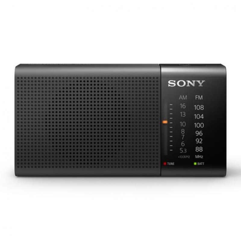 Sony Singapore ICF-P36 Horizontal Portable Radio with 57mm speaker unit (Black) Singapore