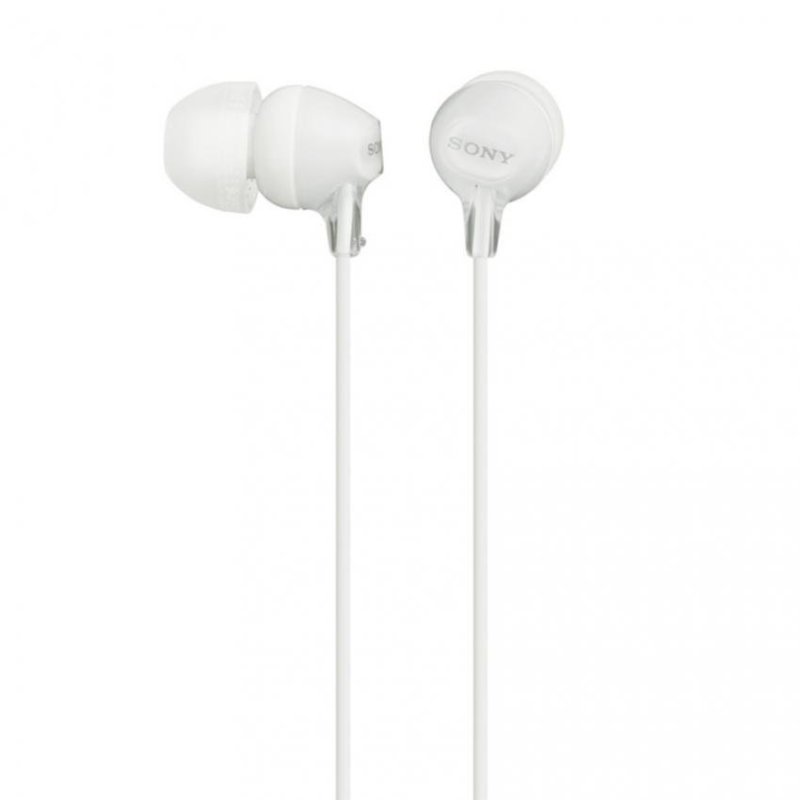 Sony Singapore MDR-EX15LP In-Ear Headphone (White) Singapore