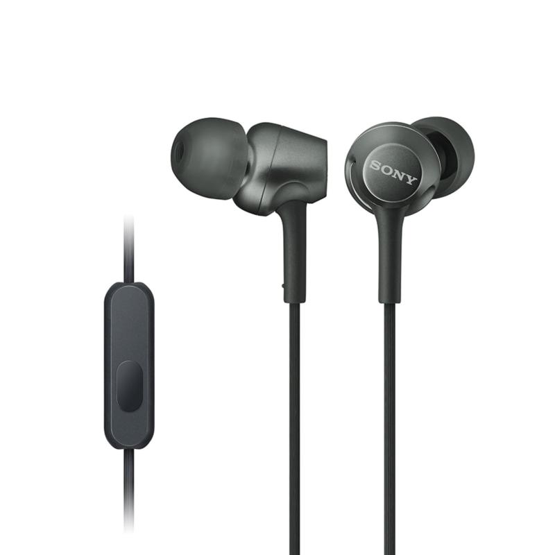 Sony Singapore MDR-EX255AP In-Ear Headphones (Black) Singapore