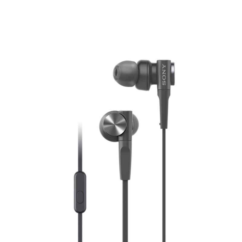 Sony Singapore MDR-XB55AP EXTRA BASS In-Ear Headphones (Black) Singapore