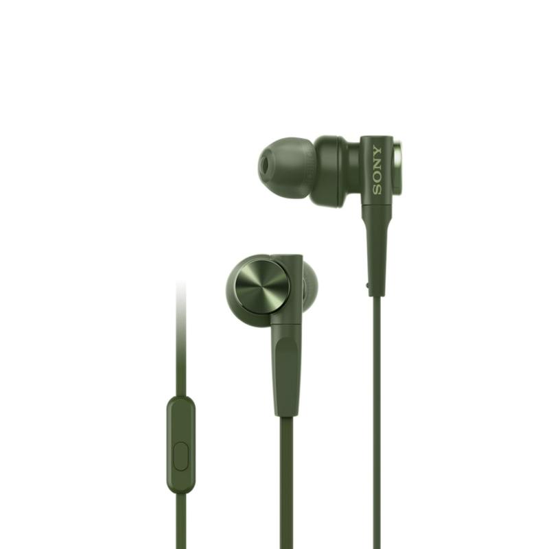 Sony Singapore MDR-XB55AP EXTRA BASS In-Ear Headphones (Green) Singapore