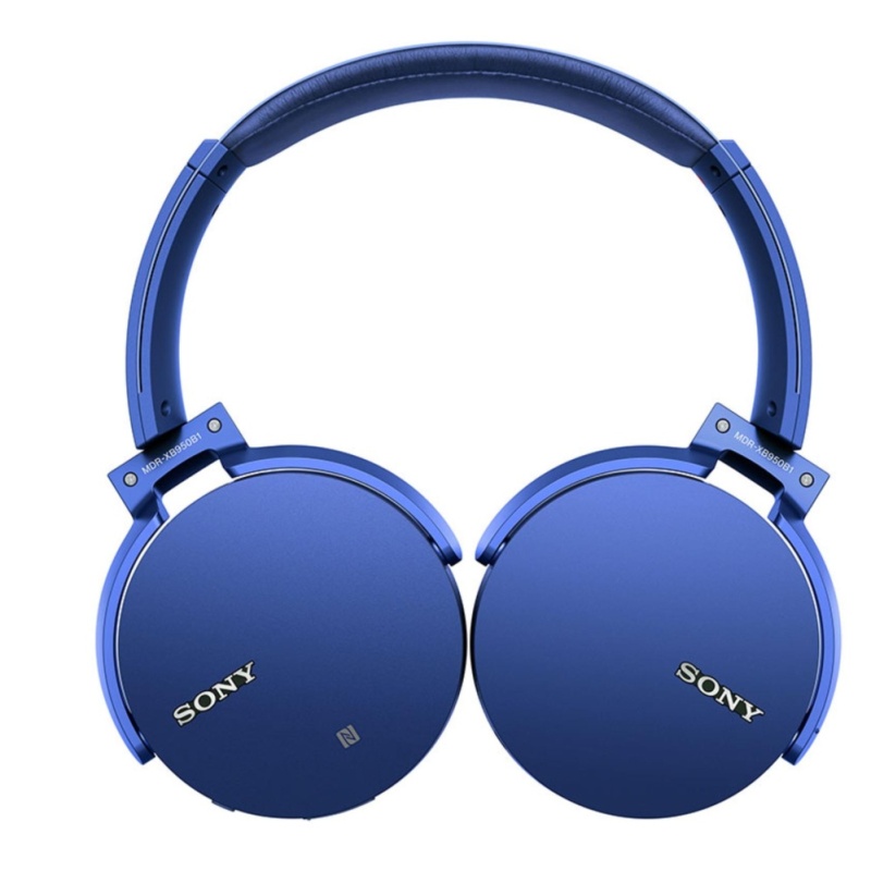 Sony Singapore MDR-XB950B1 Wireless Extra Bass Headphone (Blue) Singapore
