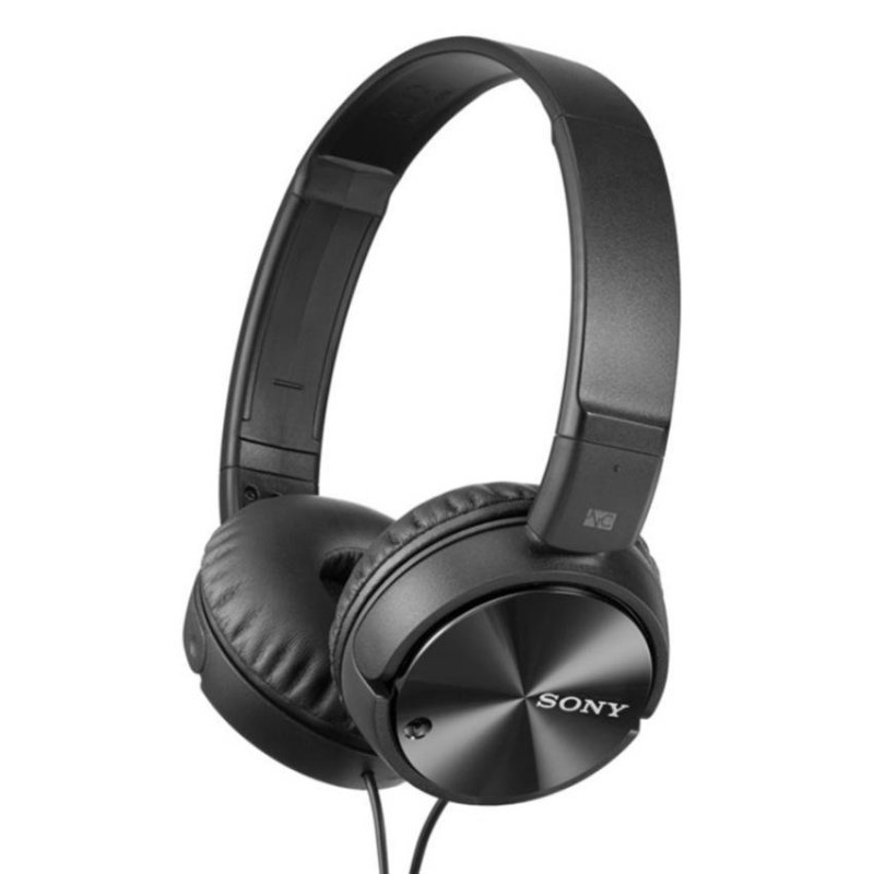 Sony Singapore MDR-ZX110NC On-ear Headphone (Black) Singapore