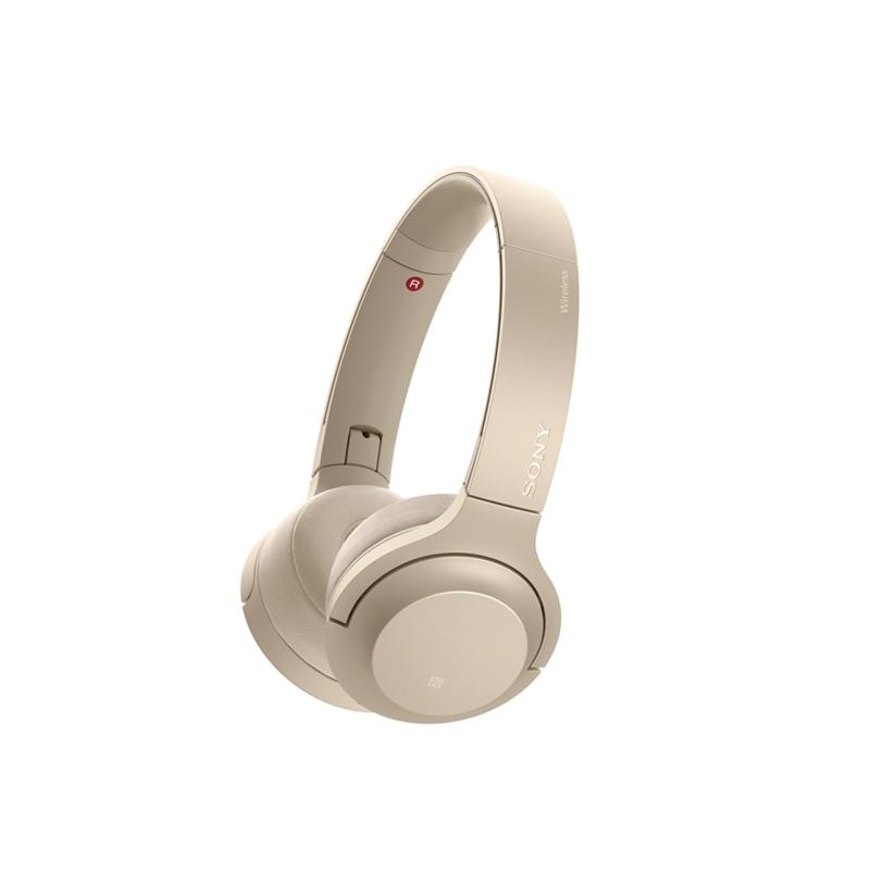 Sony Singapore WH-H800 On-Ear Wireless Headphones (Gold) Singapore