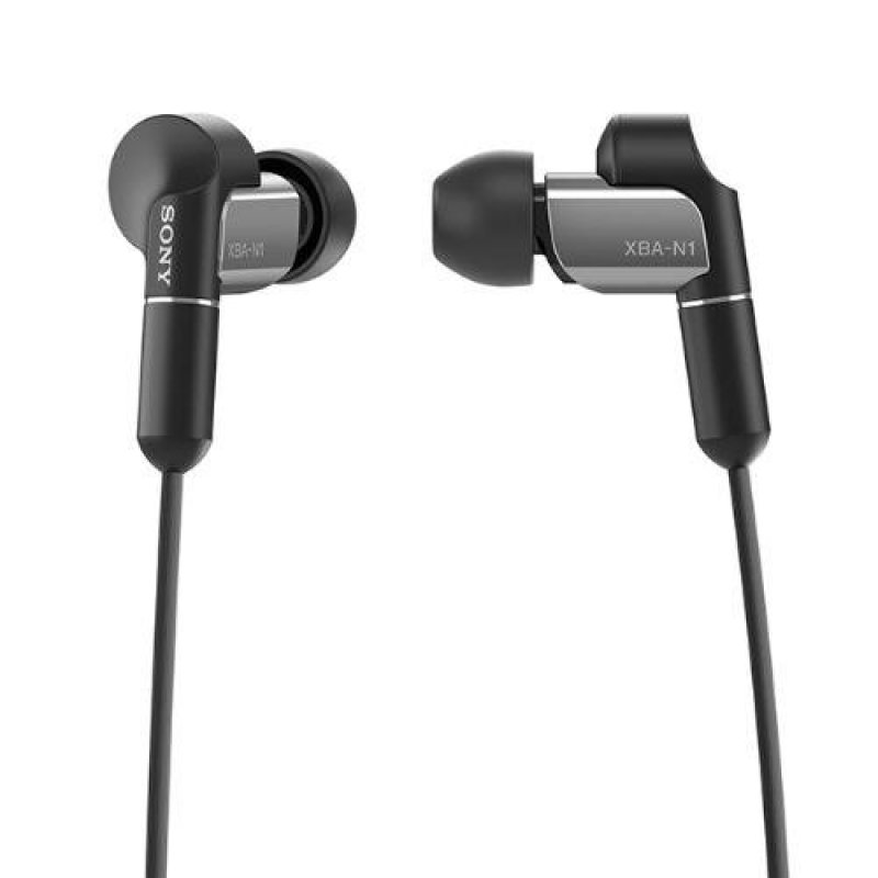Sony Singapore XBA-N1AP Balanced Armature In-ear Headphones (Black) Singapore