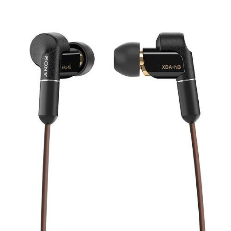 Sony Singapore XBA-N3AP Balanced Armature In-ear Headphones (Black) Singapore