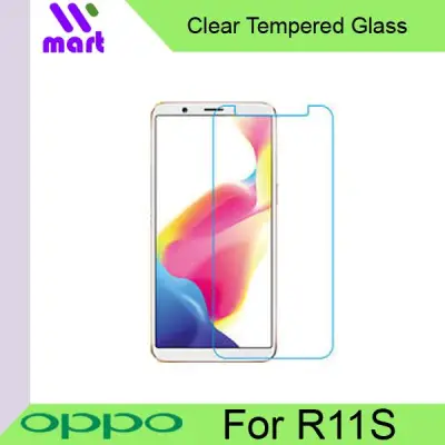 Clear Tempered Glass Screen Protector For Oppo R11s