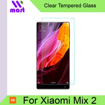Tempered Glass Screen Protector (Clear) For Xiaomi Mi Mix 2