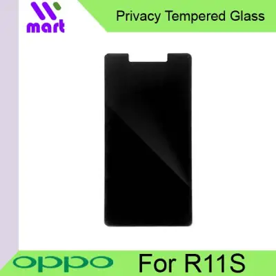 Tempered Glass Screen Protector (Privacy) For Oppo R11s