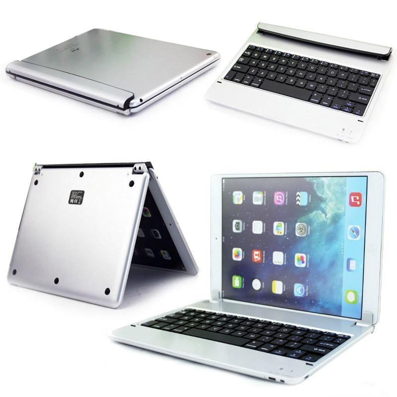 Thin Smart Cover Wireless Bluetooth Keyboard Stand Case For iPad 6 Air 2 - intl Singapore