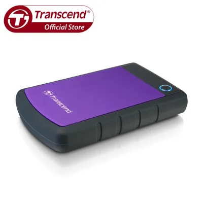 Transcend StoreJet 25H3 4TB USB 3.1 Gen 1 Portable External Hard Drive (Purple)