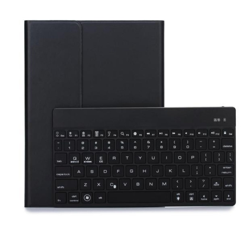 Ultra-thin 7 Colors Backlit Bluetooth Keyboard Case For iPad Air2/Pro9.7 BK - intl Singapore
