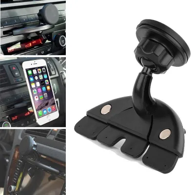 Universal Magnetic CD Slot Car Mount Holder Cradle Bracket for Smart Phone GPS - intl